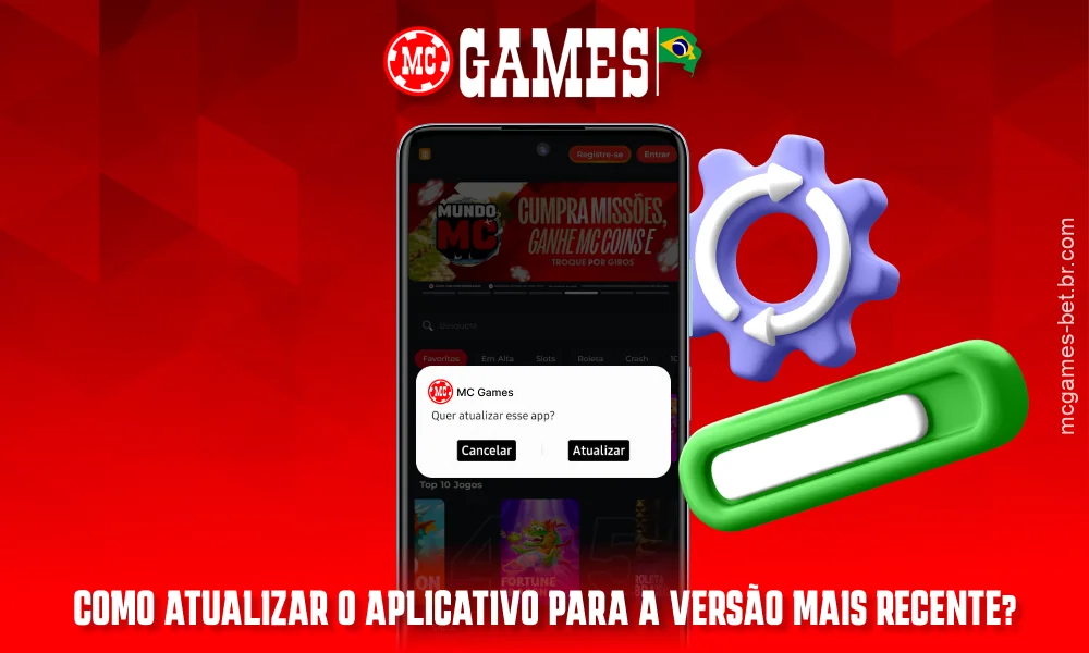 Para atualizar o aplicativo móvel MC Games no Brasil, os jogadores precisam seguir algumas etapa