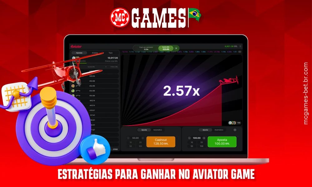 Na Aviator MC Games, o sucesso depende da gestão do saldo e da escolha das estratégias de apostas