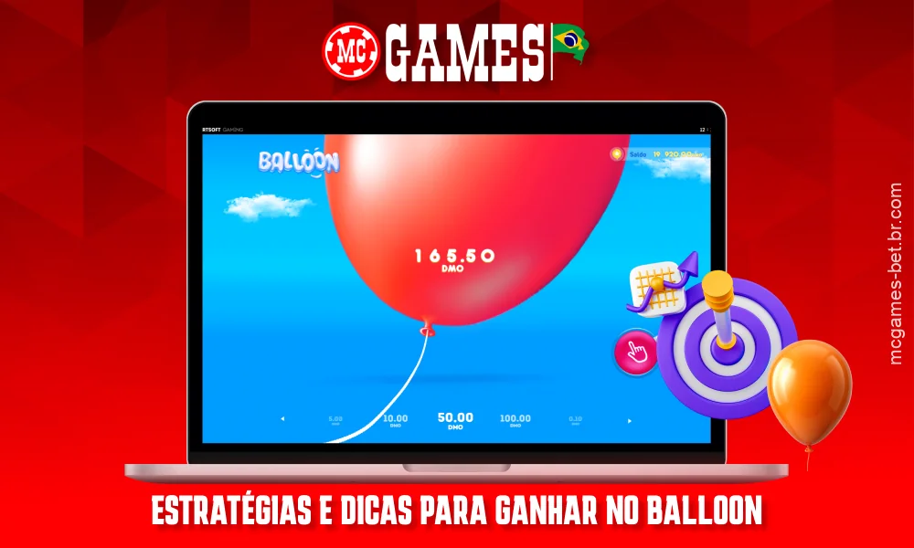 O sucesso no jogo de crash Balloon MC depende da escolha da estratégia de apostas correta